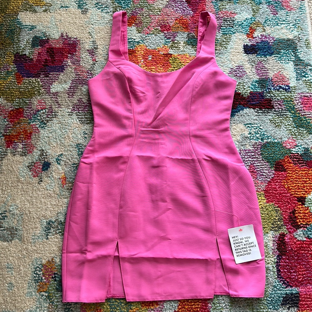 ASOS Petite Pink Mini Dress